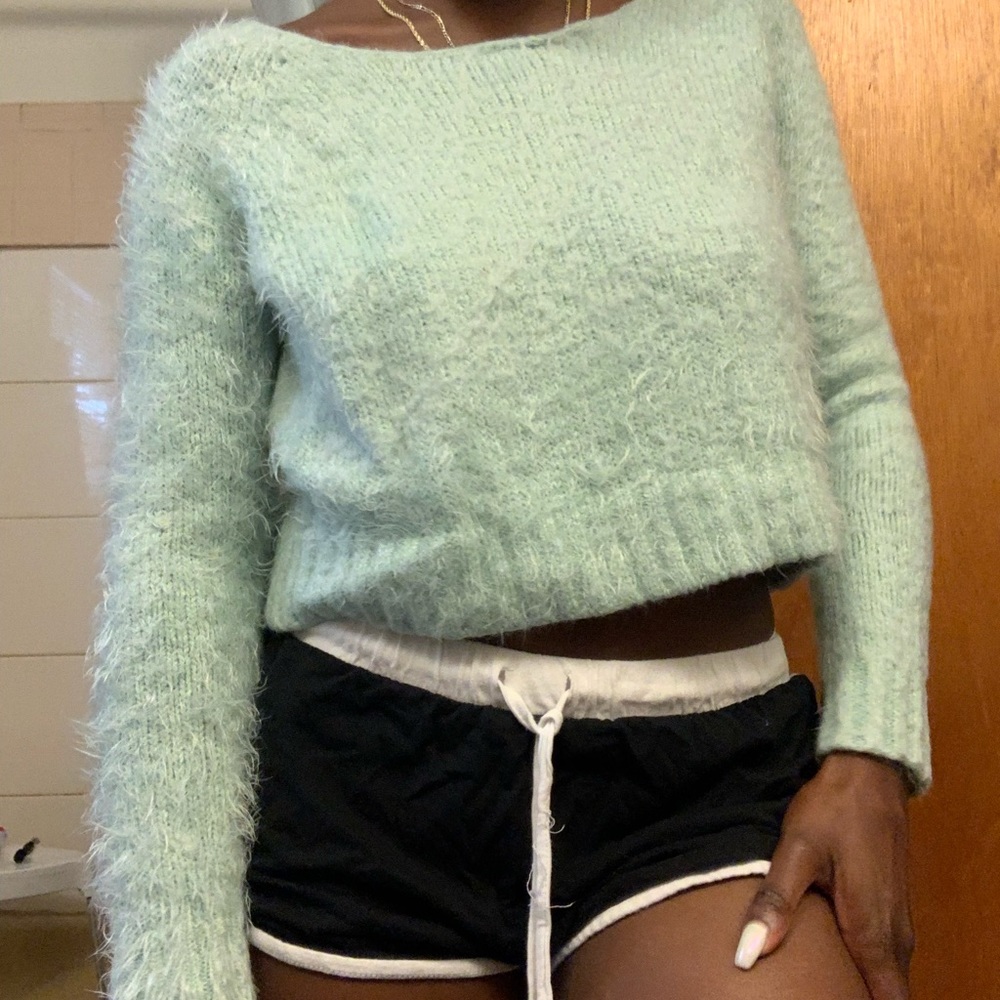 Fuzzy sweater